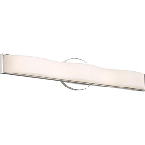 Surf-26W 1 LED Bath Vantity-25 Inches Wide by 4.5 Inches High