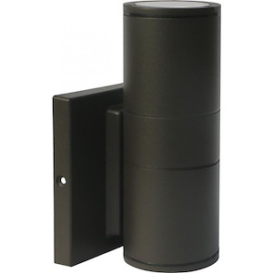 Stix-10W 1 LED Small Up or Down Outdoor Wall Lantern in Utility Style-5 Inches Wide by 6.75 Inches High