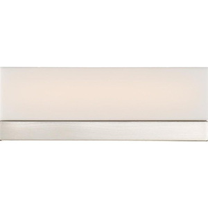 Jackson-13W 1 LED Small Bath Vanity-12.5 Inches Wide by 4.5 Inches High