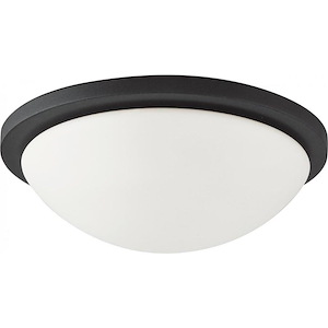 Button-18W 1 LED Flush Mount-13.38 Inches Wide by 4.34 Inches High - 1004060