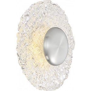 Riverbed-11W 1 LED Round Flush Mount-10.25 Inches Wide by 10.25 Inches High - 1004291