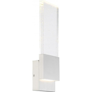 Ellusion-15W 1 LED Large Wall Sconce-4.75 Inches Wide by 14.38 Inches High - 1004129