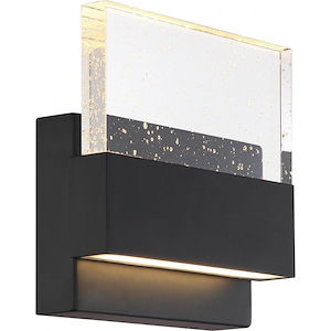 Ellusion-15W 1 LED Medium Wall Sconce-7.25 Inches Wide by 7 Inches High - 1004131
