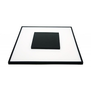 Blink Luxe-26W 1 LED Square Flush Mount-13 Inches Wide by 1 Inch High