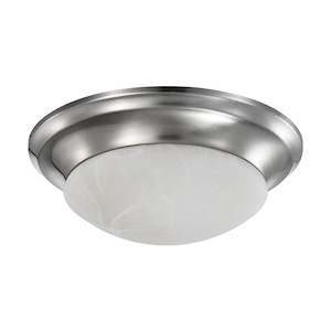 19W LED Twist and Lock Flush Mount In Transitional Style-3.94 Inches Tall and 11.6 Inches Wide