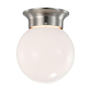 8W LED Flush Mount In Transitional Style-7.2 Inches Tall and 5.83 Inches Wide