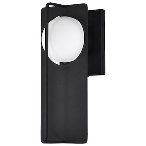 Portal - 6W LED Outdoor Medium Wall Lantern In Contemporary Style-14 Inches Tall and 5.75 Inches Wide