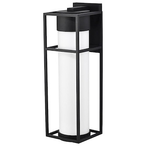 Ledges - 10W LED Outdoor Large Wall Lantern In Modern Style-22.5 Inches Tall and 7 Inches Wide - 1094345