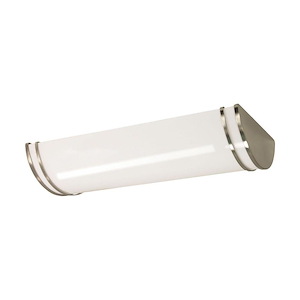 Glamour - 26W LED Linear Flush Mount In 4.5 Inches Tall and 12 Inches Wide