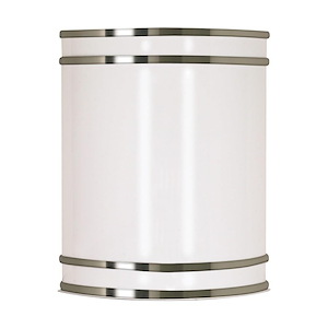 Glamour - 10W LED Wall Sconce In 10.5 Inches Tall and 9 Inches Wide