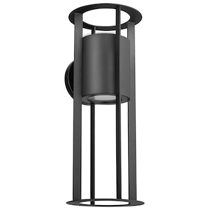 Continuum - 15W LED Outdoor Medium Wall Lantern In Modern Style-17 Inches Tall and 6.75 Inches Wide - 1219399