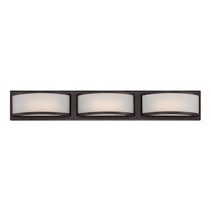 Mercer-Three Light-Vanity-27.875 Inches Wide by 4 Inches High - 407387