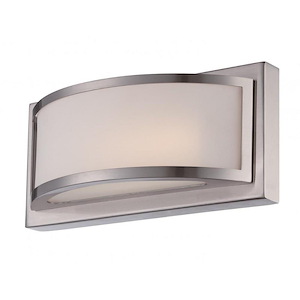 Glamour - 25W LED Flush Mount In 3.75 Inches Tall and 17 Inches Wide - 407386