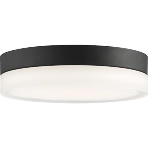 Pi-18W 1 LED Flush Mount in Transitional Style-9 Inches Wide by 3.13 Inches High