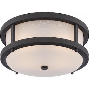 Willis-19.6W 2 LED Outdoor Flush Mount-13.75 Inches Wide by 5.88 Inches High - 487621