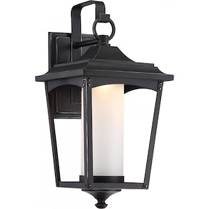 Essex-14W 1 LED Large Outdoor Wall Lantern-8.25 Inches Wide by 16.88 Inches High