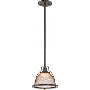 Tex-12W 1 LED Small Pendant-8.25 Inches Wide by 8 Inches High - 669512