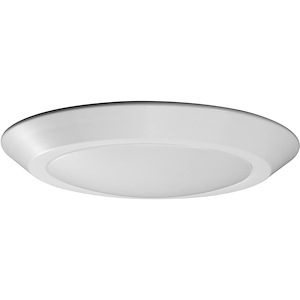 12W 3000K 1 LED Flush Mount-9.84 Inches Wide by 1.41 Inches High