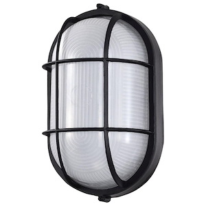 18.5W LED Outdoor Oval Bulk Head-11.03 Inches Tall and 6.46 Inches Wide