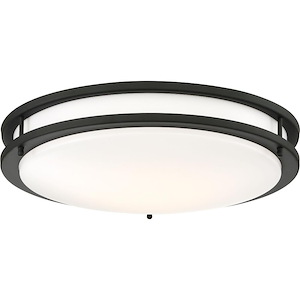 Glamour - 17.69 Inch 25W 1 LED Flush Mount