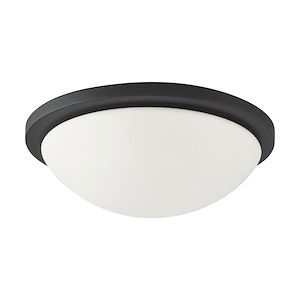 Button-18W 1 LED Flush Mount-13.38 Inches Wide by 4.34 Inches High - 1004060