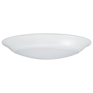 13W LED CCT Selectable Disk Light In Contemporary-1.28 Inches Tall and 7.4 Inches Wide