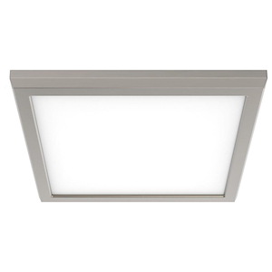 Blink Pro - 13W CCT Selectable LED Square Edge Lit Flush Mount In Utilitarian Style-0.67 Inches Tall and 9 Inches Wide - 1302635