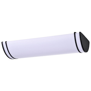 Glamour - 26W LED Linear Flush Mount In 4.5 Inches Tall and 12 Inches Wide - 1086955