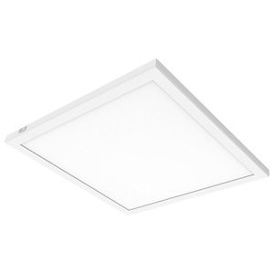 Blink Pro+ - 47W CCT Selectable LED Square Edge Lit Flush Mount In Contemporary Style-1.1 Inches Tall and 23.7 Inches Wide