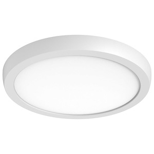 Blink Pro+ - 19.5W CCT Selectable LED Round Edge Lit Flush Mount In Contemporary Style-1.06 Inches Tall and 12 Inches Wide - 1302647