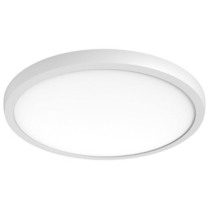 Blink Pro+ - 34W CCT Selectable LED Round Edge Lit Flush Mount In Contemporary Style-1.06 Inches Tall and 19 Inches Wide - 1302648