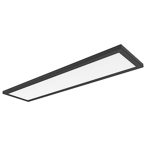Blink Pro+ - 24W CCT Selectable LED Rectangular Edge Lit Flush Mount In Contemporary Style-1.06 Inches Tall and 11.83 Inches Wide