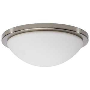 Button - 18W CCT Selectable LED Flush Mount In Contemporary Style-4 Inches Tall and 13.38 Inches Wide - 1302653