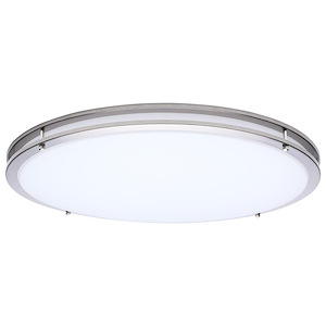 Glamour - 39W LED Flush Mount-2.2 Inch Tall and 23.62 Inch Wide - 1371801