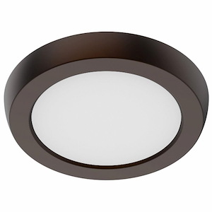 Blink Performer - 8W CCT Selectable LED Round Flush Mount In Utilitarian Style-0.67 Inches Tall and 5 Inches Wide