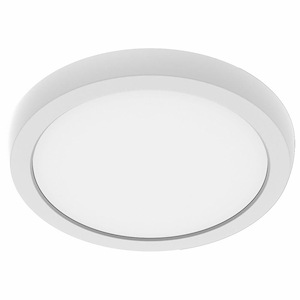 Blink Performer - 10W CCT Selectable LED Round Flush Mount In Utilitarian Style-0.67 Inches Tall and 7 Inches Wide