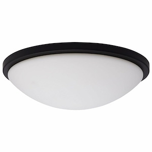 Button - 25W CCT Selectable LED Flush Mount In Contemporary Style-5 Inches Tall and 17 Inches Wide