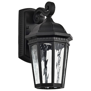 East River - 10W 1 LED Outdoor Wall Mount-12 Inch Tall and 6.25 Inch Wide - 1428936
