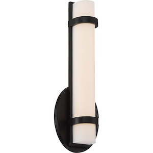 Slice-13W 1 LED Wall Sconce-4.5 Inches Wide by 12 Inches High - 669480