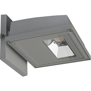 11W 4000K 1 LED Wall Pack in Utility Style-6.88 Inches Wide by 5 Inches High