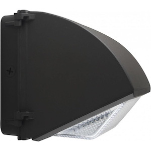 35W 4000K 1 LED Cutoff Wall Pack in Utility Style-14.5 Inches Wide by 9.38 Inches High