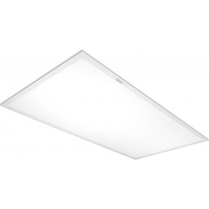 50W 1 LED Emergency Flat Panel Flush Mount-23.5 Inches Wide by 1.8 Inches High