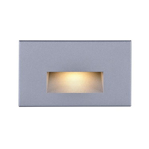 277V 5W 1 LED Outdoor Horizontal Step Light in Utility Style-5 Inches Wide by 1.63 Inches High