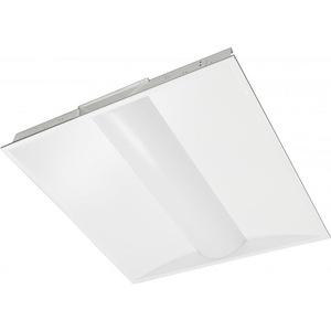 30W 3500K 1 LED Troffer in Utility Style-23.59 Inches Wide by 2.75 Inches High