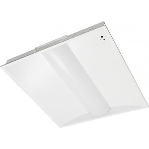 30W 5000K 1 LED Troffer with Emergency Battery Backup in Utility Style-23.59 Inches Wide by 2.75 Inches High