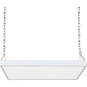80W 4000K 1 LED Linear Hi-Bay Light in Utility Style-15.94 Inches Wide by 1.97 Inches High