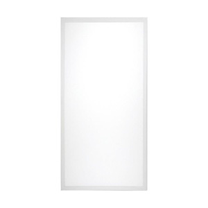 277V 50W CCT Selectable 1 LED Backlit Flat Panel Light with Emergency Backup-23.75 Inches Wide by 3.06 Inches High