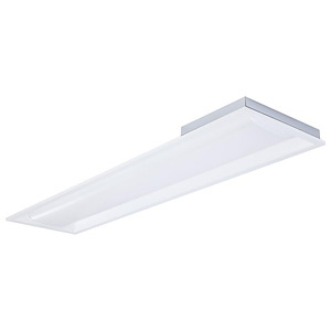 ColorQuick - 20/30/40W LED Center Basket Troffer-47.76 Inch Length and 11.93 Inch Wide - 1431177