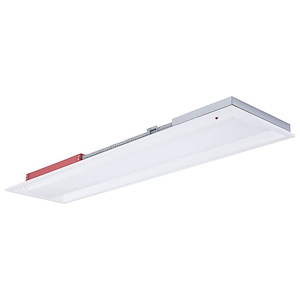 ColorQuick - 4W LED Center Basket Troffer with Emergency Battery-47.76 Inch Length and 11.93 Inch Wide - 1431180