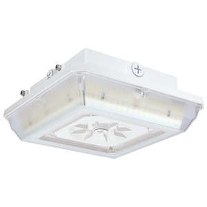 45W CCT Seletable LED Square Flush Mount-3.62 Inches Tall and 9.57 Inches Wide